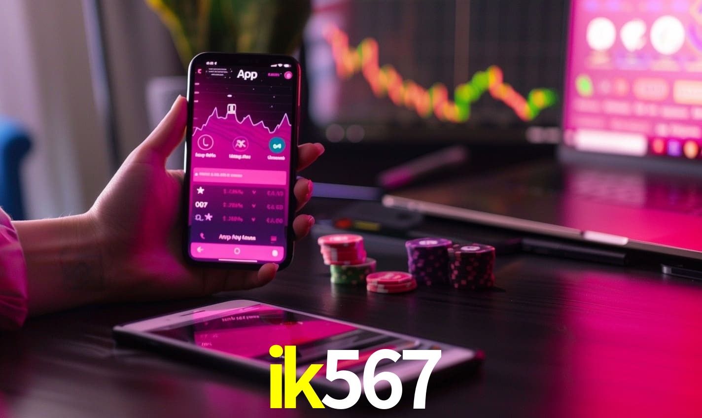 Comparação APP mobile vs versão web da ik567